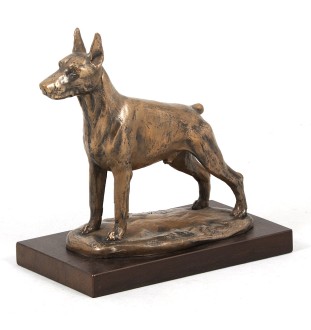 Doberman figurka na drewnie Art-Dog